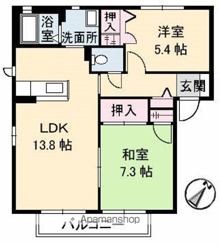バリュージュ新須賀IIの間取り写真