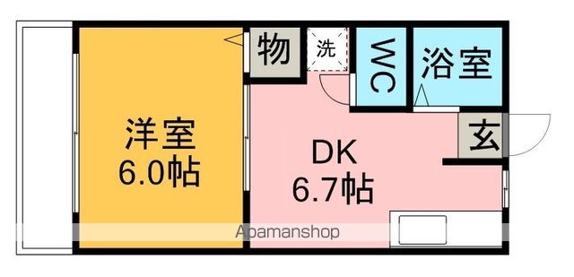 エスポワールの間取り写真
