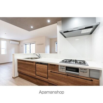 上北沢１丁目貸家１号棟[3LDK/81.14m2]のキッチン