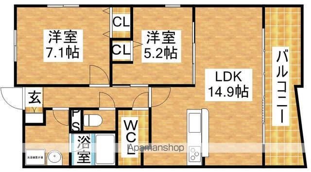 ルーセント菅原の間取り写真