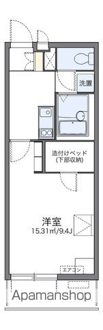 レオパレスセーグオリゾンの間取り写真