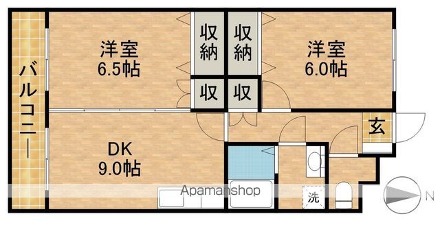 エリアCBの間取り写真