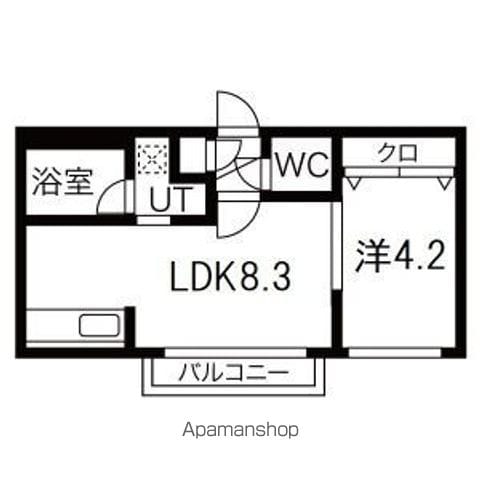 CHERISIS南6条の間取り写真