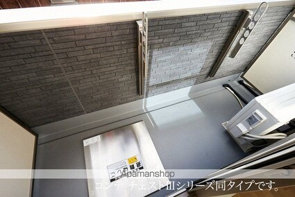 ヒカルサ　甲府住吉ノース[1K/28.87m2]のバルコニー