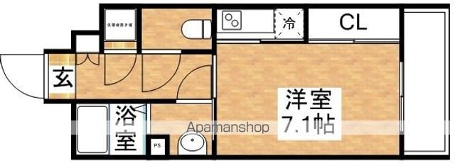 LUMINOUS新大阪の間取り写真
