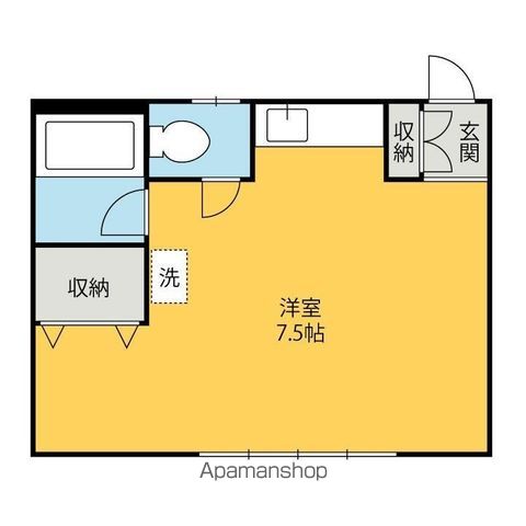 ハイツリバーサイドの間取り写真