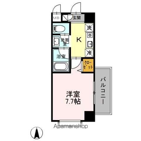クリエール吉川の間取り写真