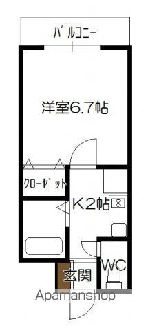 アクシス翠町の間取り写真
