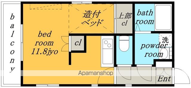 RADIANCE白壁の間取り写真