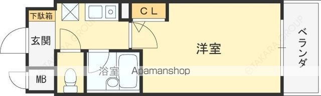 エスリード大阪城北の間取り写真