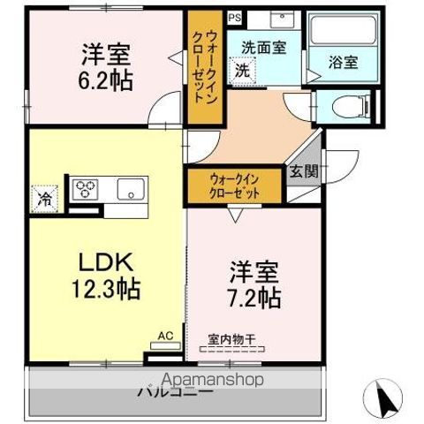 ル・リオン浅間町の間取り写真