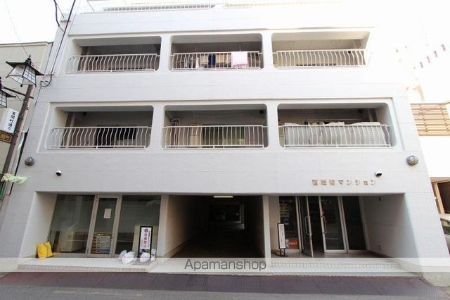 百間町マンションの外観写真
