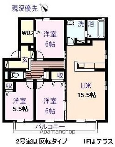 モアレフィナード A棟の間取り写真