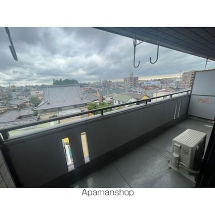 はやしビジデンス[2LDK/51.03m2]のバルコニー