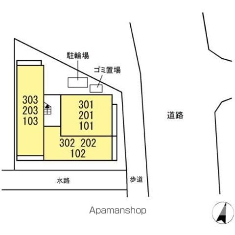 ＡＮＮＡＢＥＬＬＥ 103 ｜ 東京都府中市日新町２丁目31-2（賃貸アパート1LDK・1階・47.24㎡） その18