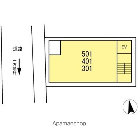 ＣＫＴ御苑前 401 ｜ 東京都新宿区新宿１丁目30-8（賃貸マンション1LDK・4階・40.72㎡） その3