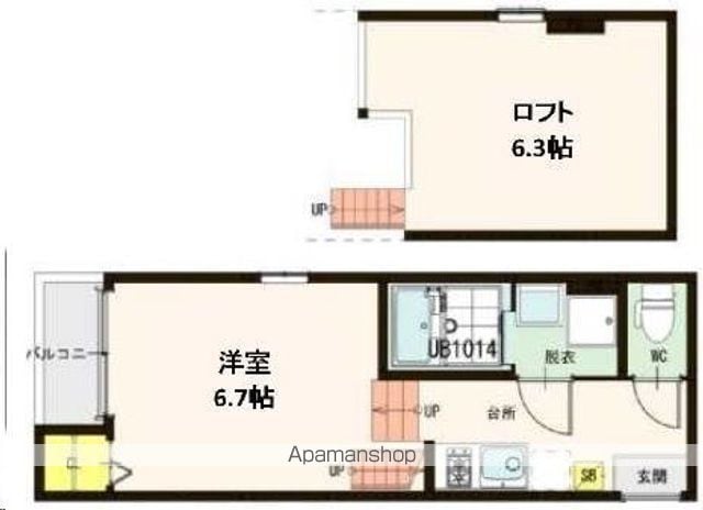 STAGE金城の間取り写真