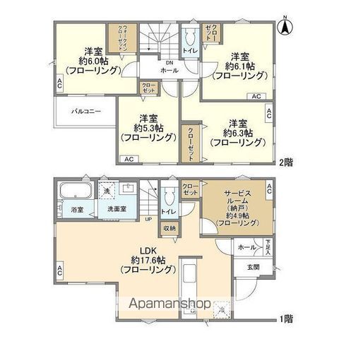 ＫＯＬＥＴ国立泉０６の間取り