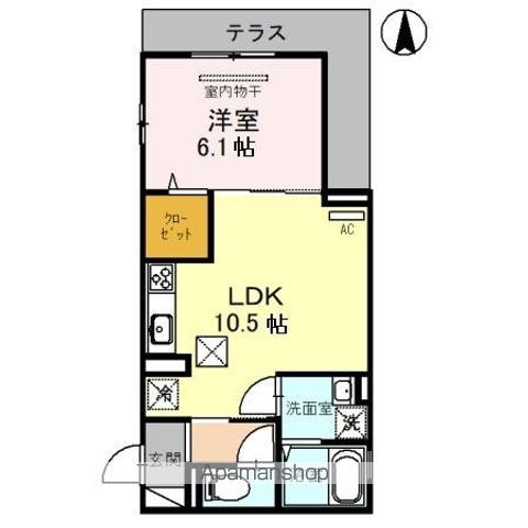 ウッドステージ桜 壱号館の間取り写真
