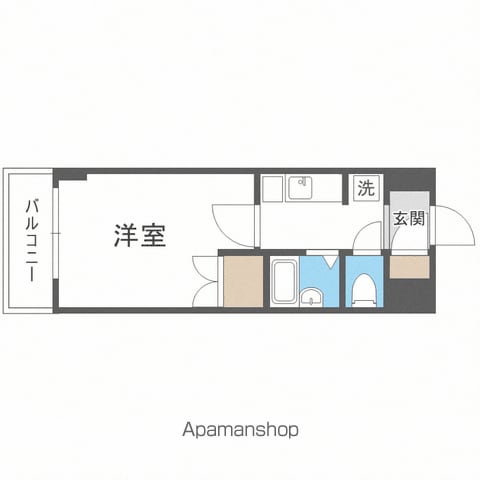 ロマネスク大橋第6の間取り写真