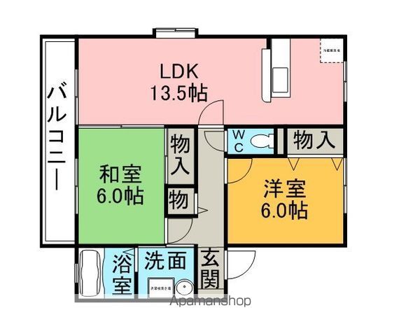 ソレジオの間取り写真