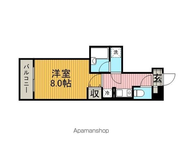 イーストガーデンリバーサイド町田の間取り写真