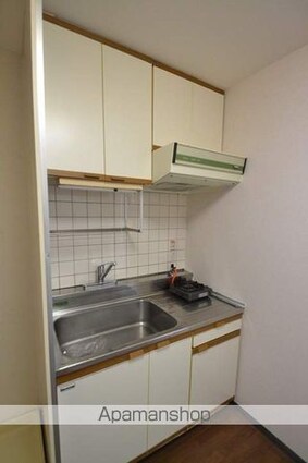 岡山県岡山市北区東古松１丁目[1K/26.4m2]のキッチン