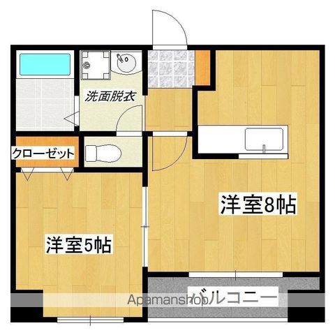 サンスマイルの間取り写真