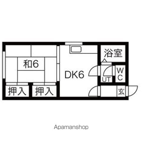 エバーグリーンもいわの間取り写真