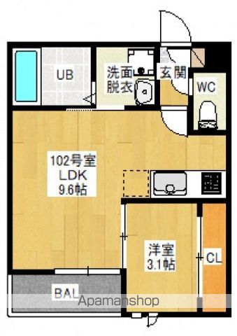 GRANDTIC TOMITAの間取り写真