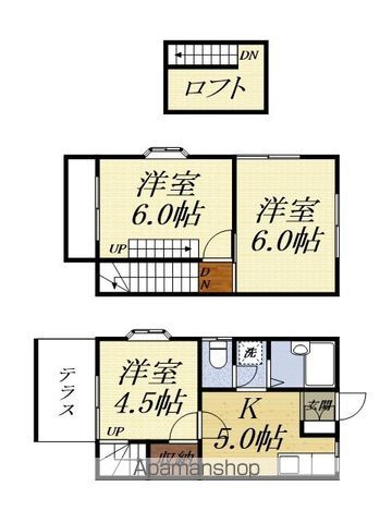 パールハイツ山崎の間取り写真