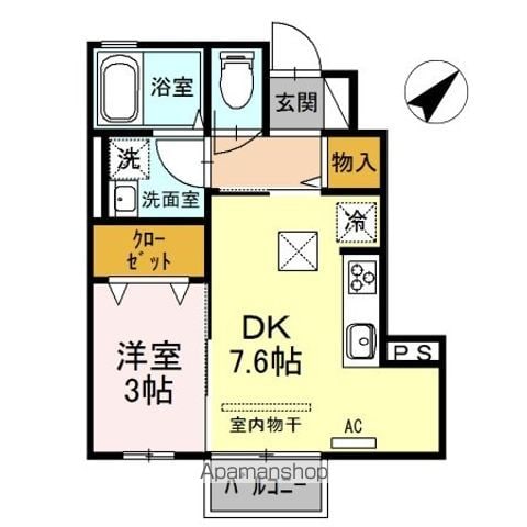 フォレスト上野山の間取り写真