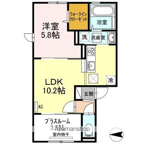 セキュレア須屋 C棟の間取り写真