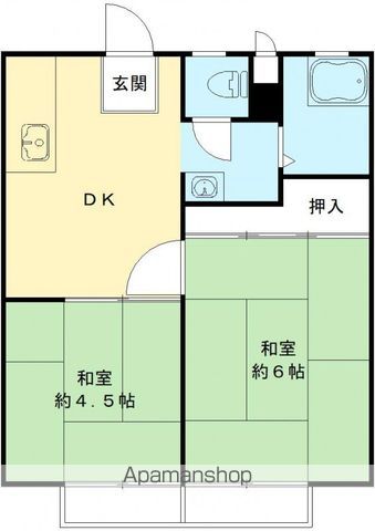 クリーンハイツの間取り写真