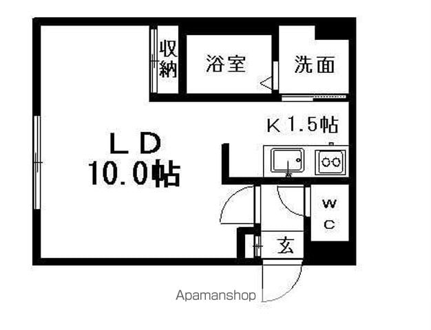 CASA国際大前の間取り写真