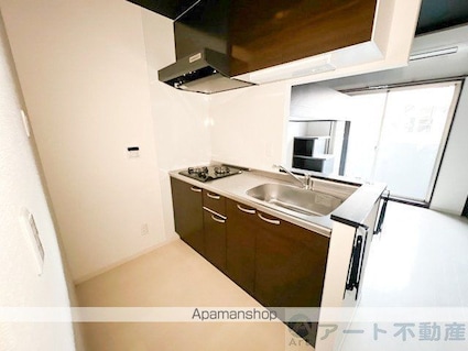リュンヌ祇園[1R/21.36m2]のキッチン