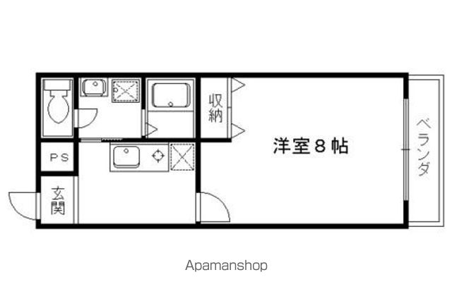 アンプルール クラージュ ルヴニールの間取り写真
