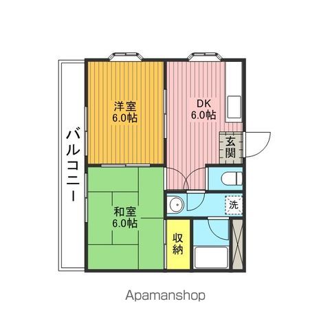 ファミール喜沢の間取り写真