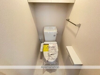 ＬＡ　ＶＩＬＬＡ五個荘Ｂ棟[1K/29.23m2]のトイレ