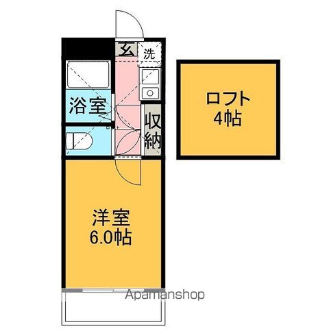 アップルハウス伊敷の間取り写真