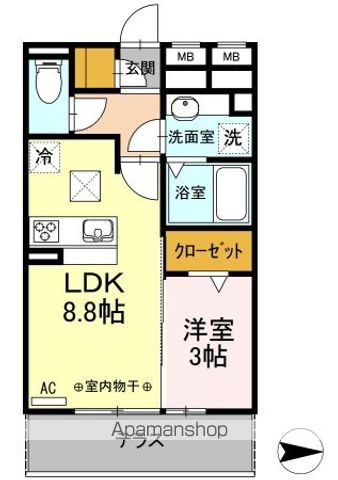 WING KASUGAIの間取り写真