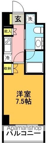 コンフォリア下北沢の間取り写真