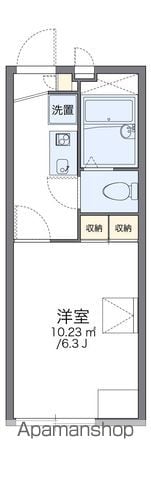 レオパレスヴィラ弐号館の間取り