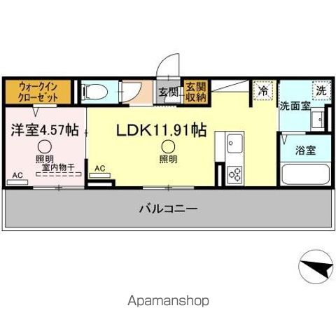 ビブロスポンテIIの間取り写真