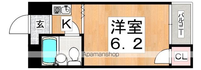 ルームハイツ5の間取り写真