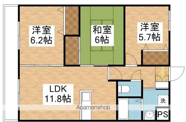 フォルスト向陽の間取り写真