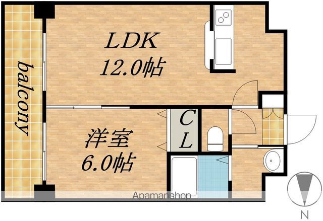 BLOCK HILLSの間取り写真
