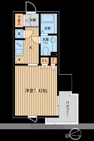 KDXレジデンス東新宿の間取り写真