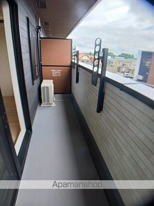 フィオーレ[1LDK/42.38m2]のバルコニー