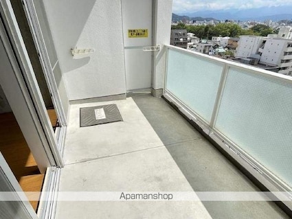 リューレント河原町[1LDK/45.13m2]のバルコニー